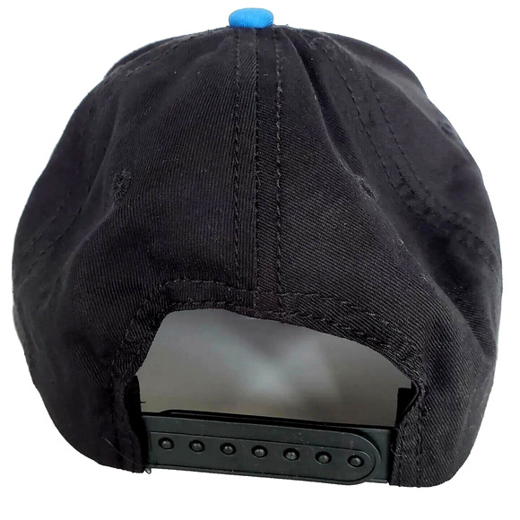Bud Light Embroidered Stitched Adjustable Blue Snapback Hat Black One Size New - Picture 4 of 7